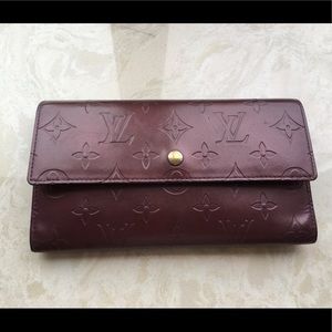 Sold-Louis Vuitton Long Wallet